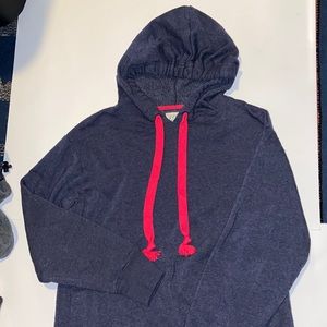 J crew vintage fleece hoodie small